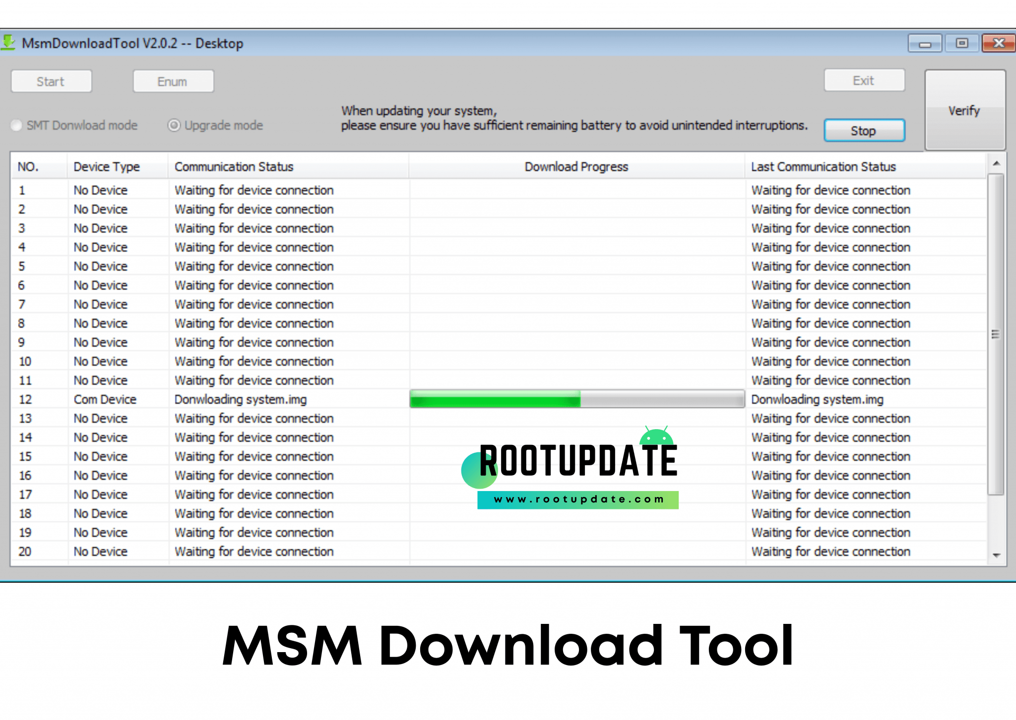 what is msm download tool